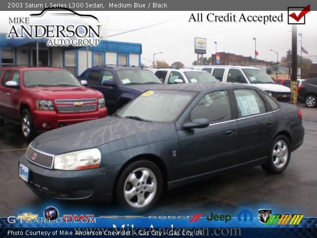 2003 Saturn L Series L300 Sedan in Medium Blue