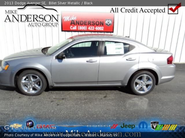 2013 Dodge Avenger SE in Billet Silver Metallic
