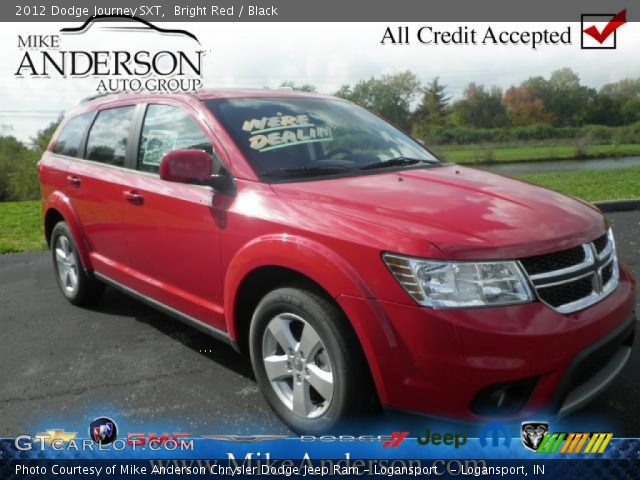 2012 Dodge Journey SXT in Bright Red