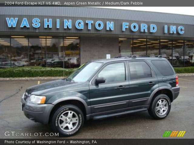 2004 Ford Escape XLT V6 4WD in Aspen Green Metallic