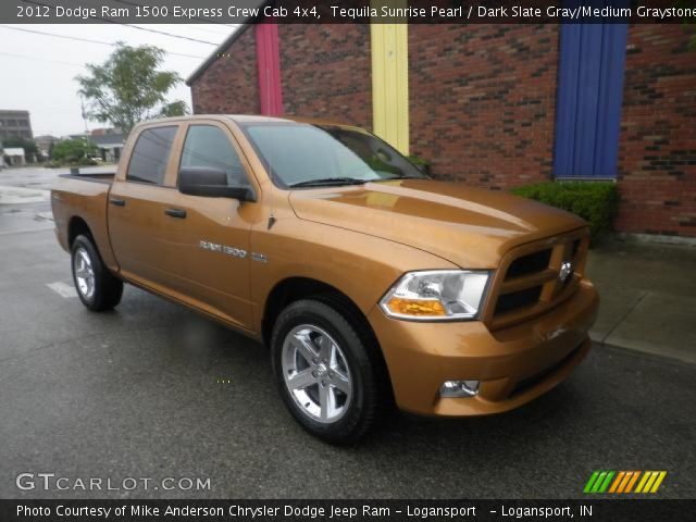 2012 Dodge Ram 1500 Express Crew Cab 4x4 in Tequila Sunrise Pearl