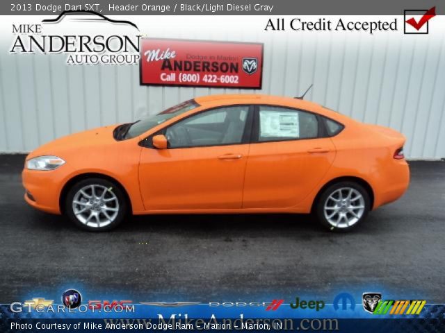 2013 Dodge Dart SXT in Header Orange