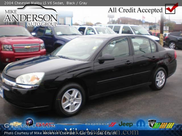 2004 Chevrolet Malibu LS V6 Sedan in Black