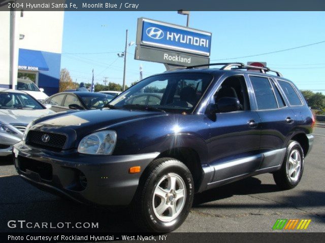 2004 Hyundai Santa Fe  in Moonlit Blue