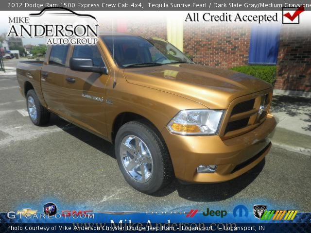 2012 Dodge Ram 1500 Express Crew Cab 4x4 in Tequila Sunrise Pearl