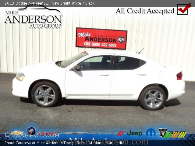 2013 Dodge Avenger SE in New Bright White