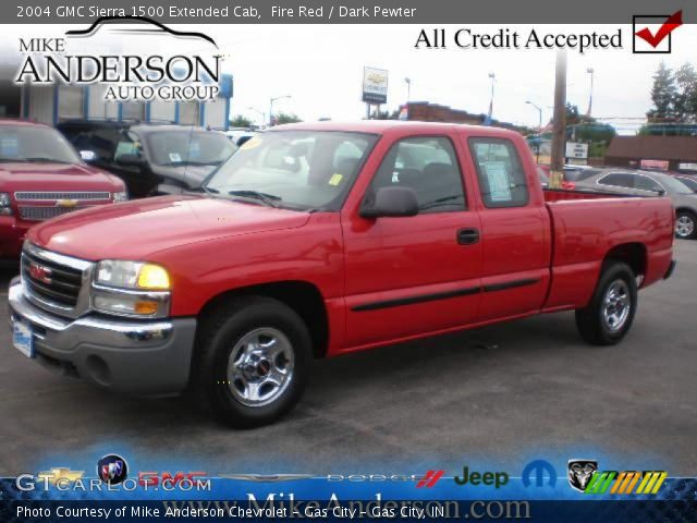 2004 GMC Sierra 1500 Extended Cab in Fire Red