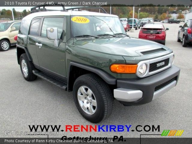 2010 Toyota FJ Cruiser 4WD in Army Green