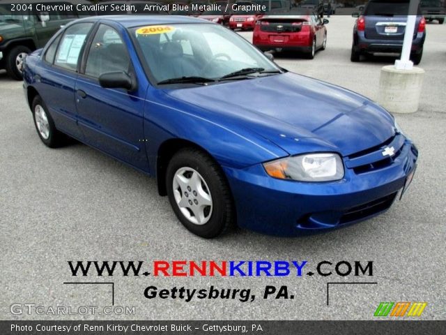 2004 Chevrolet Cavalier Sedan in Arrival Blue Metallic