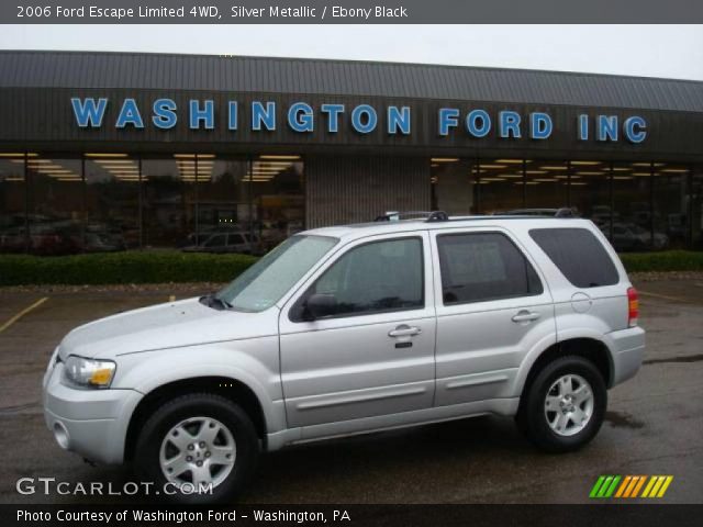 2006 Ford Escape Limited 4WD in Silver Metallic