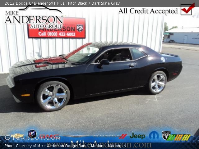 2013 Dodge Challenger SXT Plus in Pitch Black