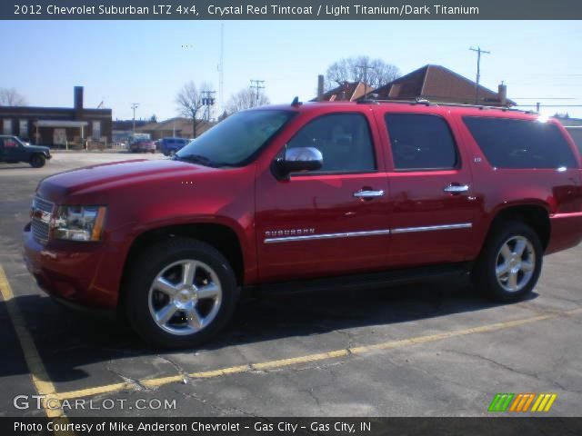 2012 Chevrolet Suburban LTZ 4x4 in Crystal Red Tintcoat