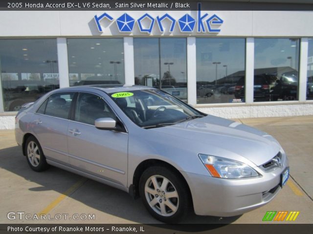 2005 Honda Accord EX-L V6 Sedan in Satin Silver Metallic