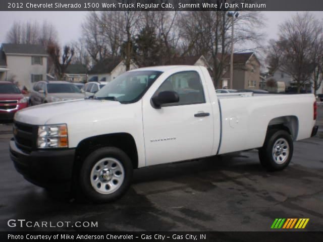 2012 Chevrolet Silverado 1500 Work Truck Regular Cab in Summit White