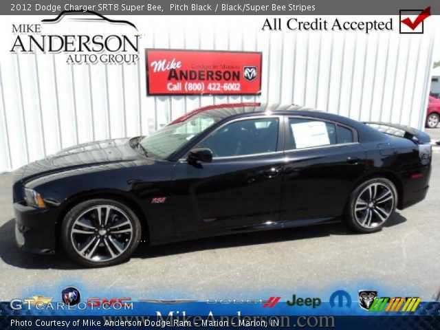 2012 Dodge Charger SRT8 Super Bee in Pitch Black