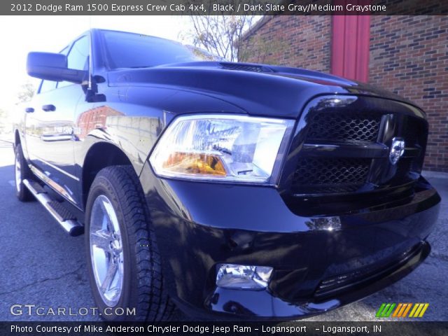 2012 Dodge Ram 1500 Express Crew Cab 4x4 in Black