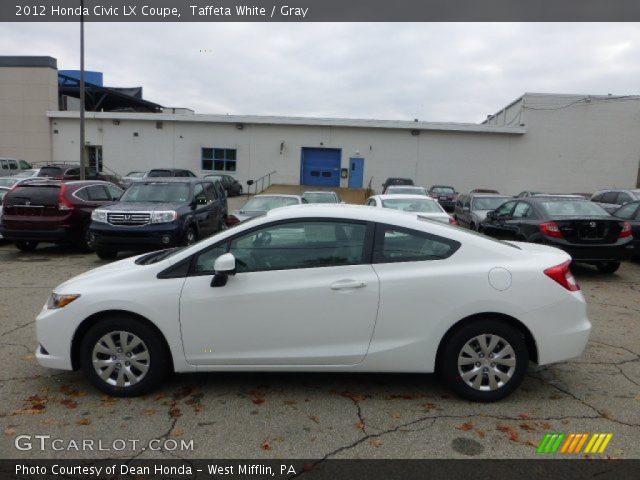 2012 Honda Civic LX Coupe in Taffeta White