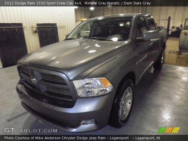 2012 Dodge Ram 1500 Sport Crew Cab 4x4 in Mineral Gray Metallic