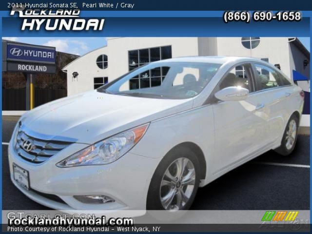 2011 Hyundai Sonata SE in Pearl White