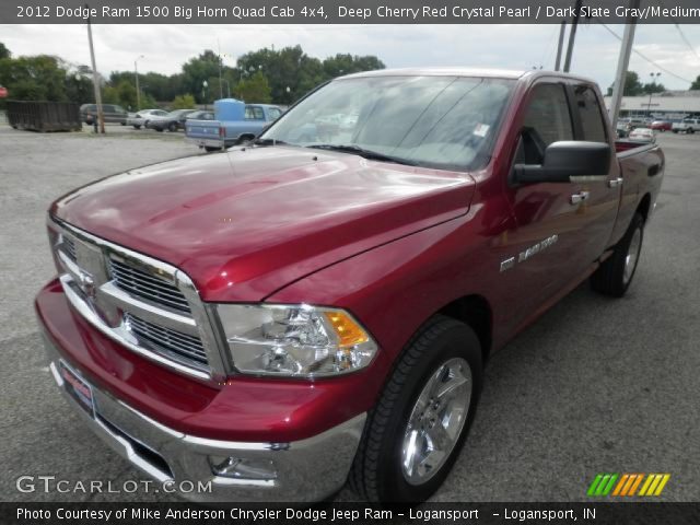 2012 Dodge Ram 1500 Big Horn Quad Cab 4x4 in Deep Cherry Red Crystal Pearl