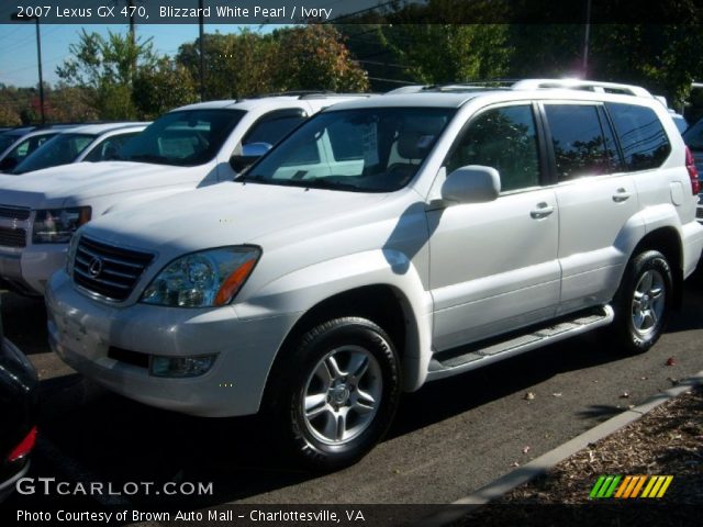 2007 Lexus GX 470 in Blizzard White Pearl