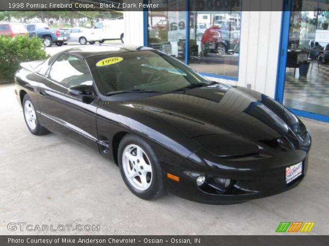 1998 Pontiac Firebird Coupe in Black