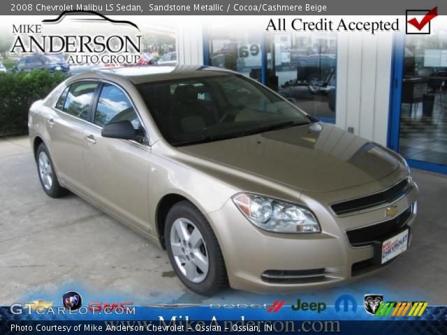 2008 Chevrolet Malibu LS Sedan in Sandstone Metallic