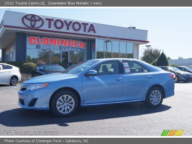 2012 Toyota Camry LE in Clearwater Blue Metallic
