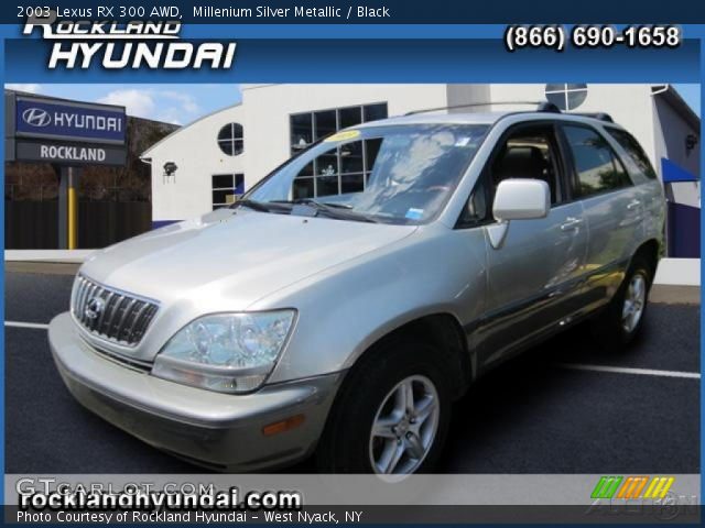 2003 Lexus RX 300 AWD in Millenium Silver Metallic