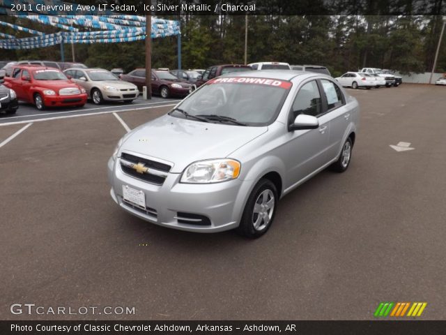 2011 Chevrolet Aveo LT Sedan in Ice Silver Metallic