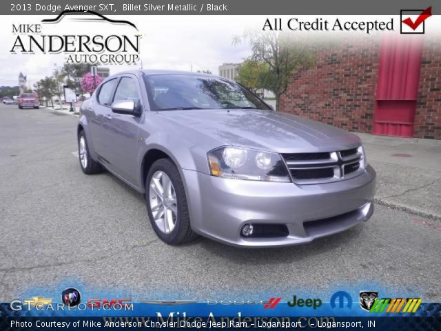 2013 Dodge Avenger SXT in Billet Silver Metallic