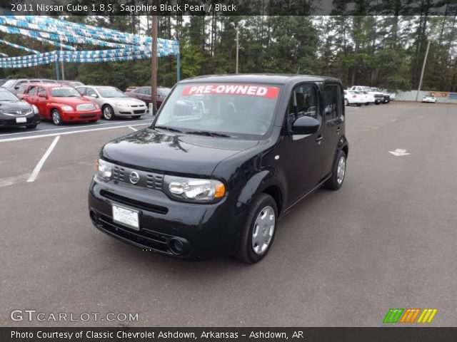 2011 Nissan Cube 1.8 S in Sapphire Black Pearl