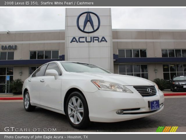 2008 Lexus ES 350 in Starfire White Pearl