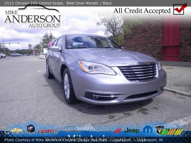 2013 Chrysler 200 Limited Sedan in Billet Silver Metallic