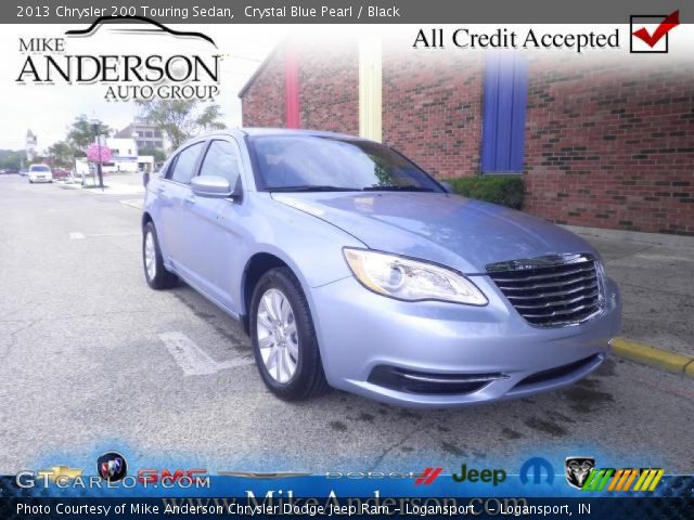 2013 Chrysler 200 Touring Sedan in Crystal Blue Pearl