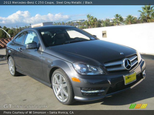 2013 Mercedes-Benz C 250 Coupe in Steel Grey Metallic