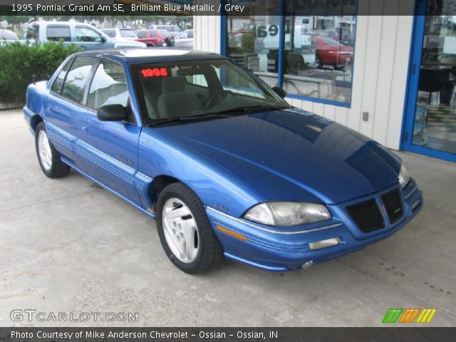 1995 Pontiac Grand Am SE in Brilliant Blue Metallic