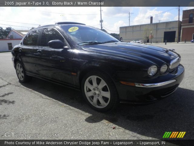 2005 Jaguar X-Type 3.0 in Ebony Black