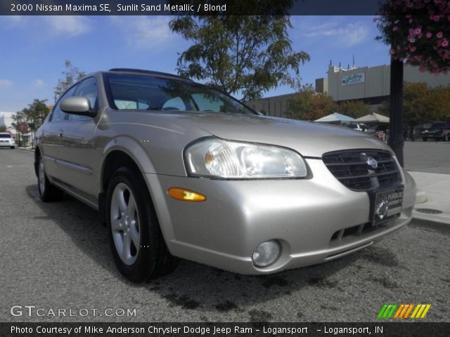 2000 Nissan Maxima SE in Sunlit Sand Metallic