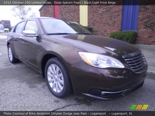 2013 Chrysler 200 Limited Sedan in Deep Auburn Pearl