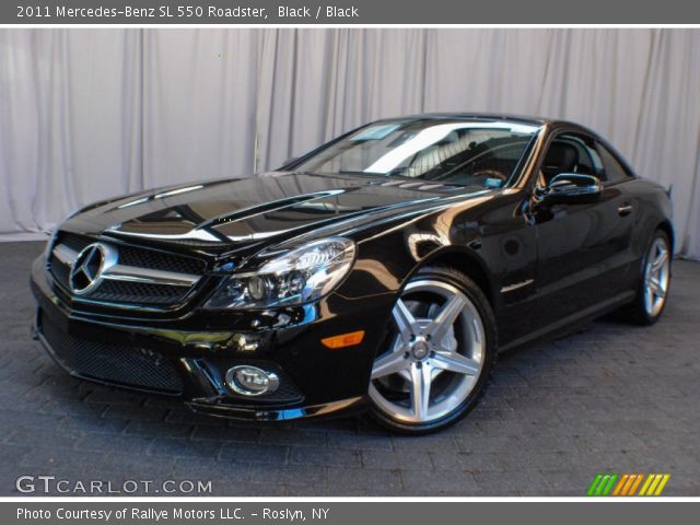 2011 Mercedes-Benz SL 550 Roadster in Black