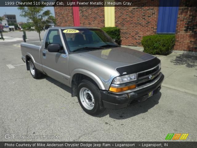 1999 Chevrolet S10 Regular Cab in Light Pewter Metallic