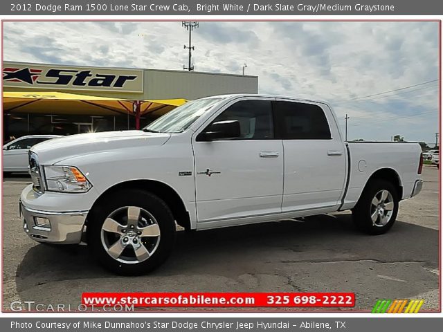2012 Dodge Ram 1500 Lone Star Crew Cab in Bright White
