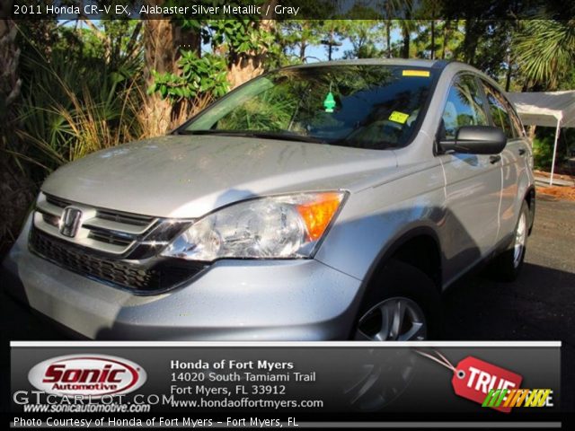 2011 Honda CR-V EX in Alabaster Silver Metallic
