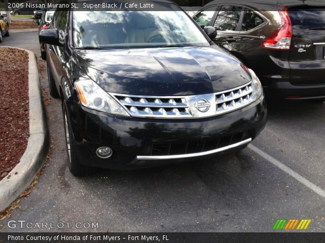 2006 Nissan Murano SL in Super Black