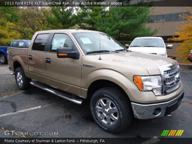 2013 Ford F150 XLT SuperCrew 4x4 in Pale Adobe Metallic