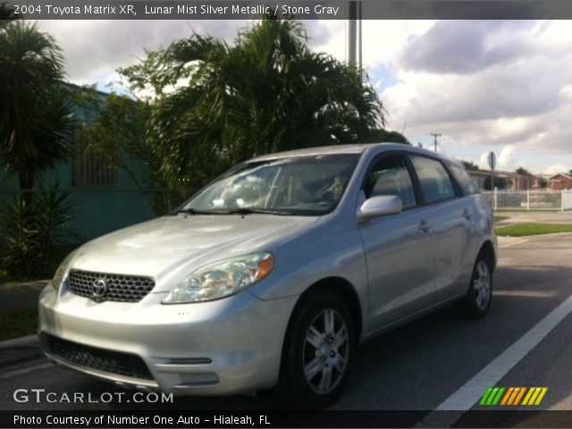 2004 Toyota Matrix XR in Lunar Mist Silver Metallic