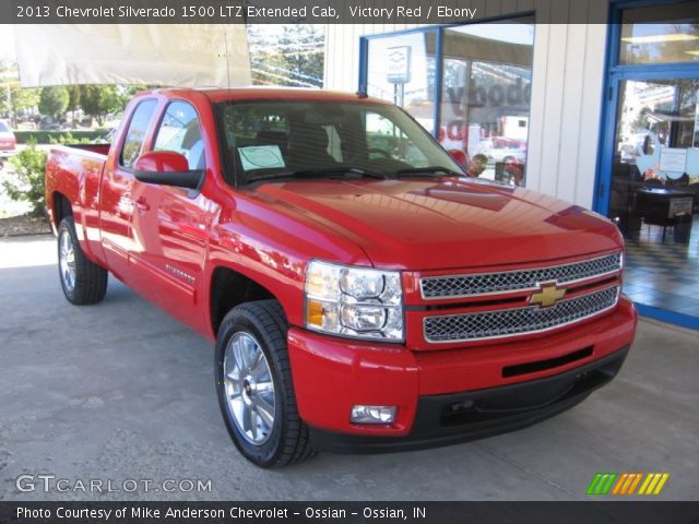 2013 Chevrolet Silverado 1500 LTZ Extended Cab in Victory Red