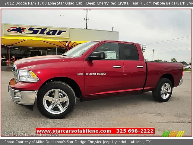 2012 Dodge Ram 1500 Lone Star Quad Cab in Deep Cherry Red Crystal Pearl