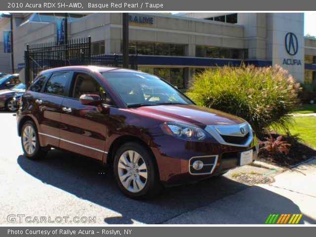 2010 Acura RDX SH-AWD in Basque Red Pearl
